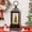 Christmas Tree, variant on Fall Snow Globe Decorations, Glitter Red Truck Lantern with 6H Timer, USB/Battery Powered Lighted Décor for Home, Tabletop, Gift Box