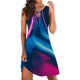 thumbnail image 2 of WILLBEST Vestidos Casuales para Mujer Verano Vestidos de Verano para Mujer Moda Ojo de Cerradura sin Mangas Tanque Boho Estampado Floral Casual Playa Mini Vestido Mediana​​, 2 of 3