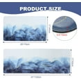 BlueGold 2PCS AntiFatigue NonSkid Waterproof Cushioned Foam Thick