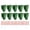 10PCS, variant on Strawberry Rooting Cup Kit with 20 Runner Forks, Breathable Plant Propagation Cups for Strawberry Runner Cloning, Hanging Grow Pots for Garden Balcony Greenhouse Hydroponic Seedling Starter Green