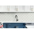 thumbnail image 3 of NextWall  Large Subway Tile Peel and Stick Wallpaper - 20.5 in. W x 18 ft. L, 3 of 8