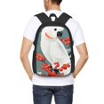 thumbnail image 4 of Balery Cockatoo Red Berries Mochila para hombre y mujer - Tela Oxford 600D resistente - Gran capacidad, resistente al agua, ideal para la escuela, viajes y senderismo, 4 of 6