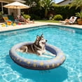 thumbnail image 4 of Outdor Inflatable Float Floating Bed Floatie Mat | Swimming Pool Bed Float For Lake Use Inflatable Float Summer Pool, 4 of 5