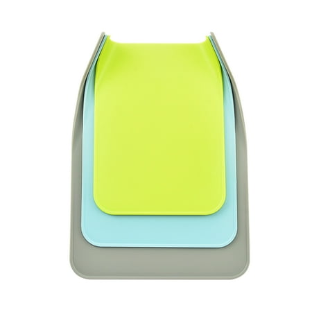 

Closed Design Cutting Board Multiple Sizes Rectangle Chopping Board Meat Fruit Flexible Cooking Serving Tray Colorful BFA Free