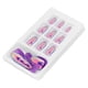 thumbnail image 5 of Uñas postizas, 24 piezas de uñas postizas de moda, uñas postizas artificiales, uñas postizas de ataúd, muy versátiles, 5 of 8