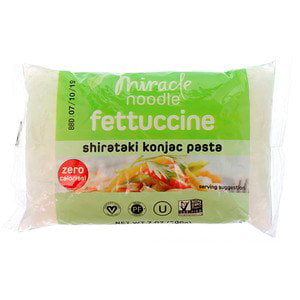 Miracle Noodle Fettuccini, Shirataki Pasta 7 oz