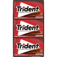 thumbnail image 3 of Trident Cinnamon Sugar Free Gum, 12 Packs of 14 Regular Size Pieces (168 Total Pieces), 3 of 8