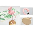 thumbnail image 7 of Cheers.US Pink Flamingo Ornaments Resin Figurines, Flamingo Figurine, Bird Knick Knacks Living Room Clearance Decor,Tropical Party Decor,Pink Room Decor, 7 of 7