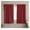 Cardinal Red,52"W x 63"L (Pack of 2), variant on Blackout Curtains - Thermal Insulated Window Panels for Bedroom - Mauve - 52x63 Inch Set of 2 - Back Tab & Rod Pocket