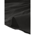 thumbnail image 5 of DARING DIVA Women's Boho Square Neck Short Sleeve Flowy Midi Dresses XL Black, 5 of 6