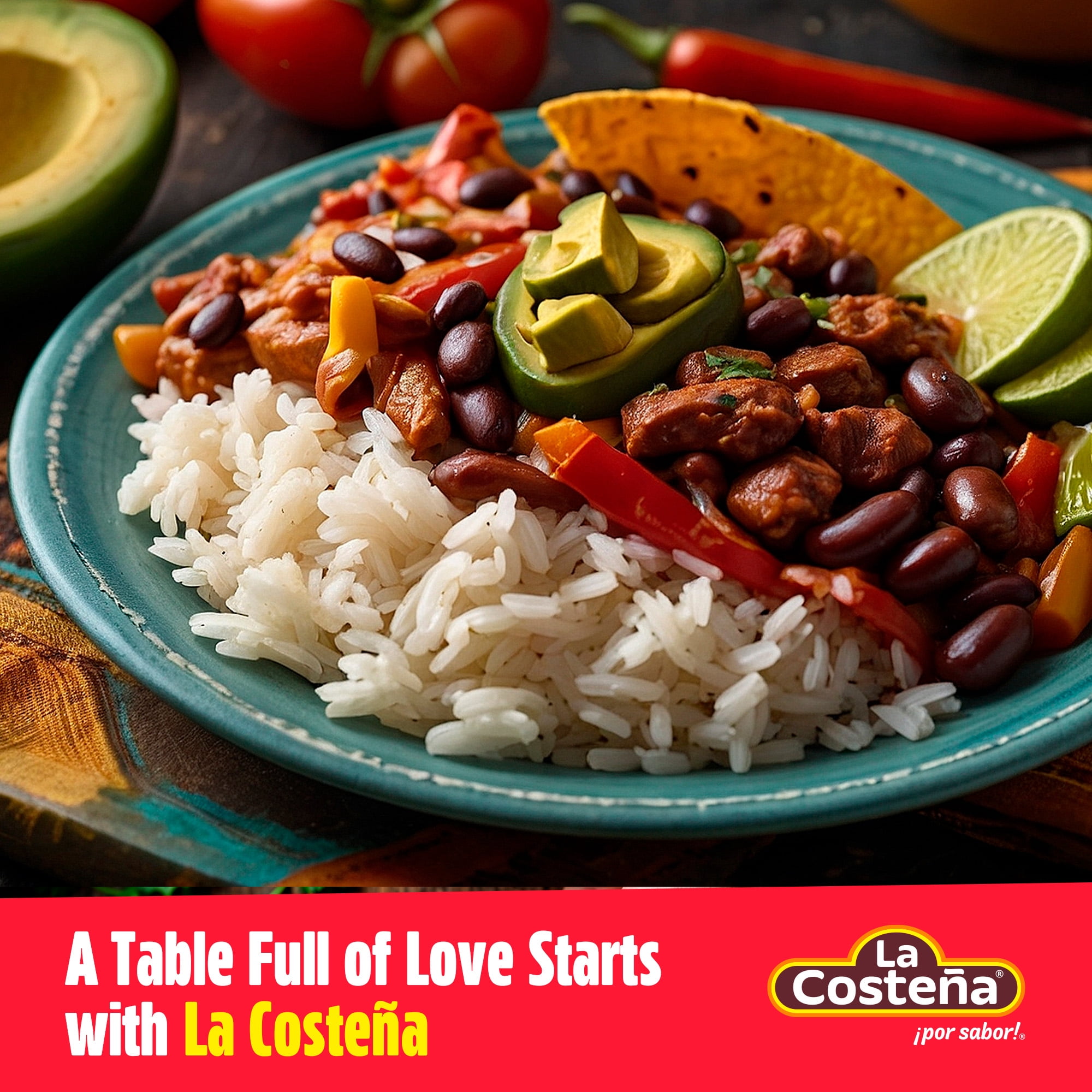 (4 pack) La Costeña Canned Black Beans, 19.75 oz
