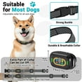 MASBRILL Dog Bark Shock Collar for Large Medium Small Dogs,Smart Bark Collar,Rechargeable Anti