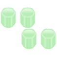 thumbnail image 3 of Tapa del vástago de la válvula de la rueda, 4 piezas Tapa fluorescente del vástago de la válvula de la rueda Tapa del vástago de la válvula del neumático Construida para el futuro, 3 of 8