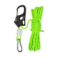 thumbnail image 3 of Cuerda tipo tienda de campaña Colamx 5mm cordón de bloqueo rápido verde, 3 of 8