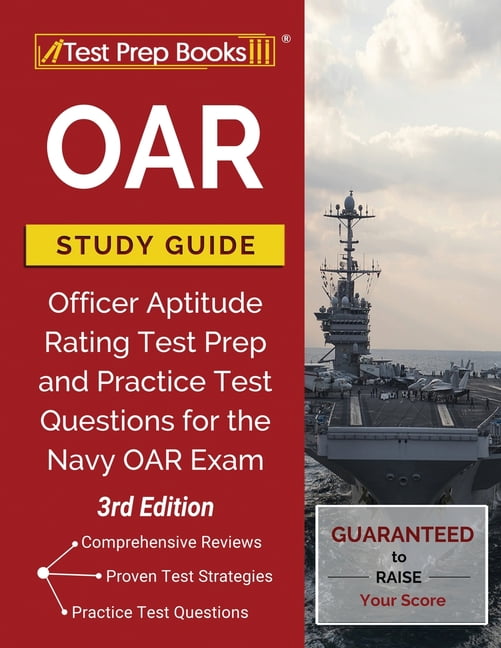 OAR Study Guide Officer Aptitude Rating Test Prep And Practice Test Questions For The Navy OAR