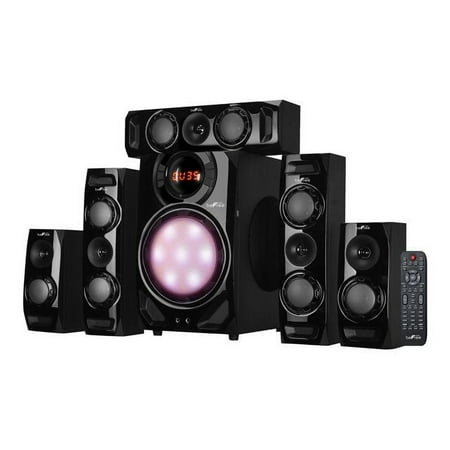 beFree Sound - Powered Wireless Speaker System - Black