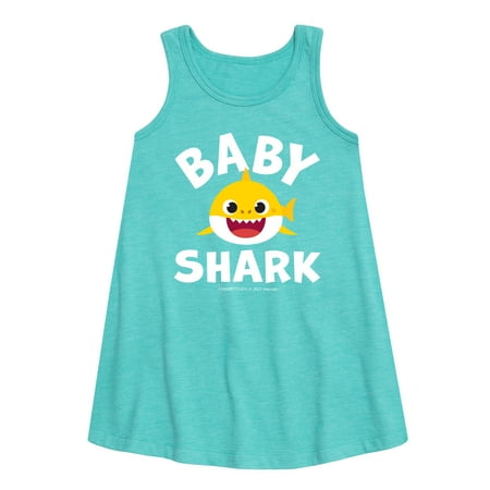 

Baby Shark - Toddler and Youth Girls A-line Dress