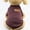 Brown, variant on Cable Knit Warm Winter Dog Sweater for Pug Bulldog Small Dogs & Cats, Soft Plush Lined Cozy Pullover Puppy Clothes, Thermal Cold Weather Daily Pet Outfit,XXL