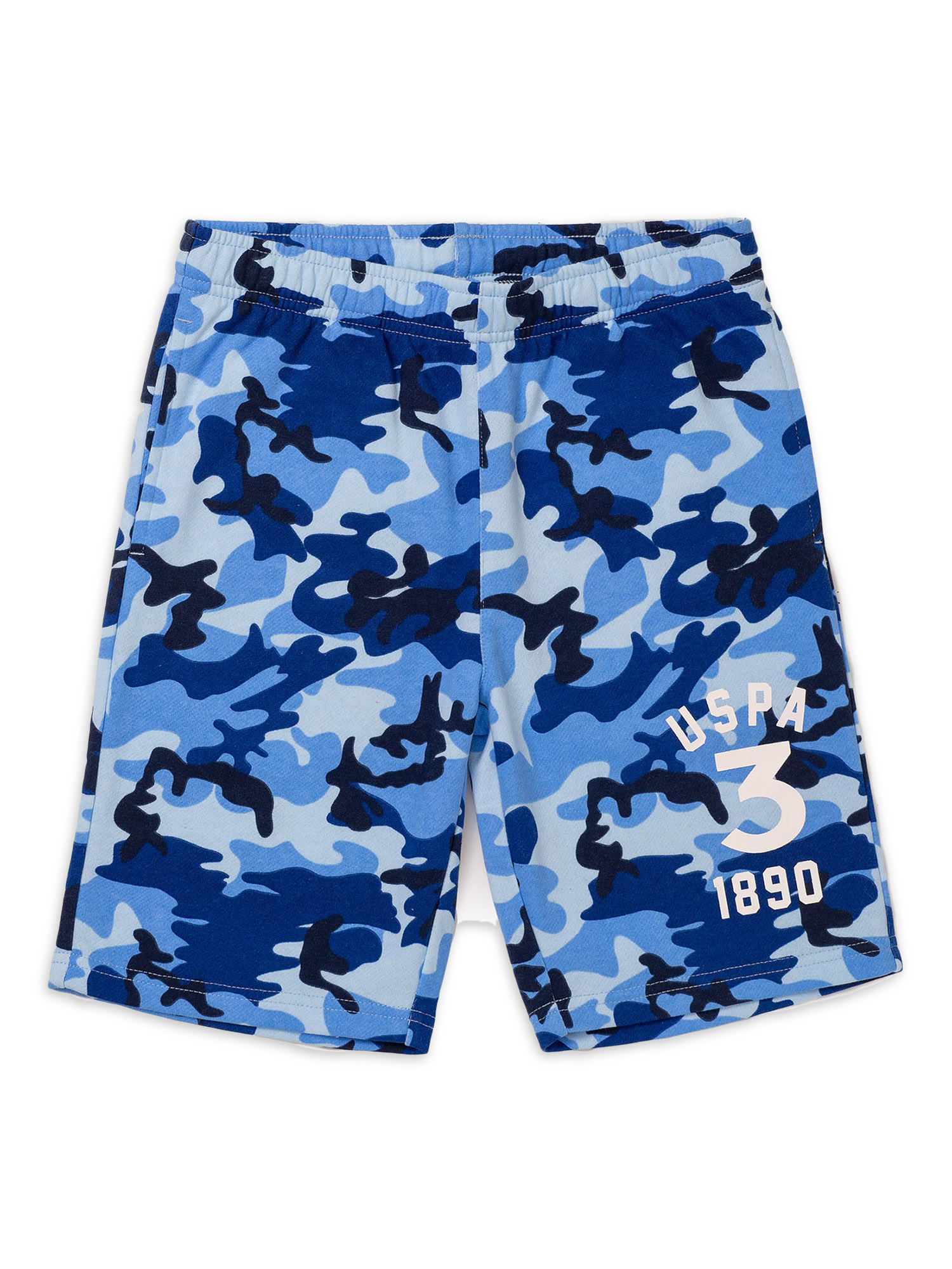 U.S Polo Assn. Performance Fleece 2-Pack Shorts, Sizes 4-18