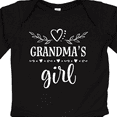 thumbnail image 4 of Inktastic Grandma Girl for Granddaughter Girls Long Sleeve Baby Bodysuit, 4 of 5