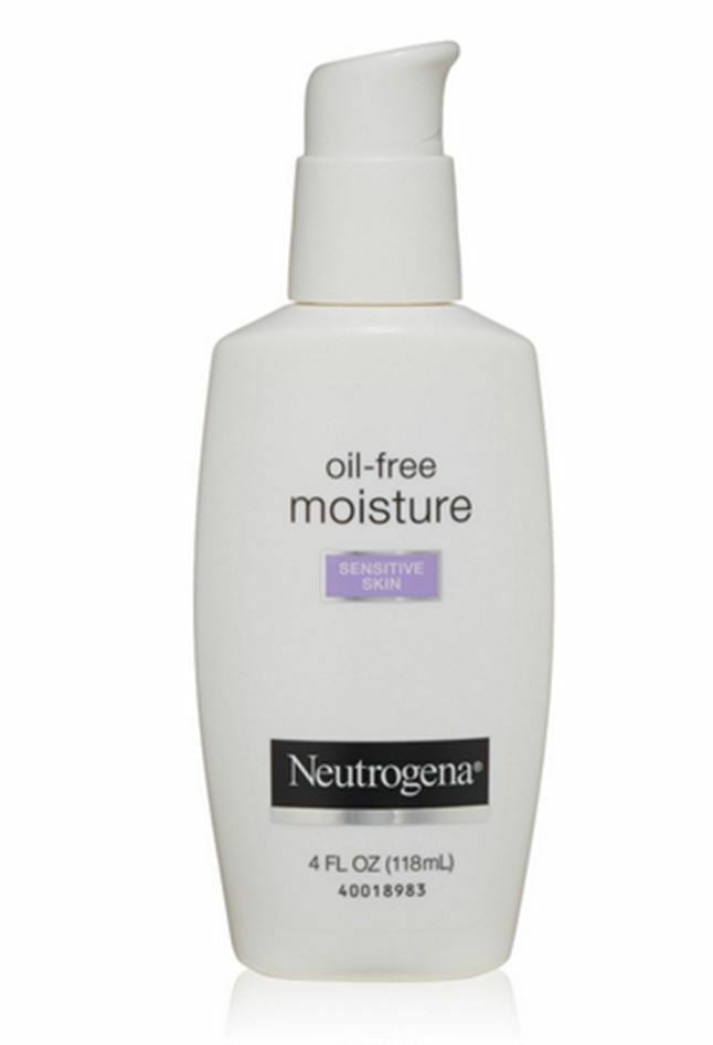 Neutrogena OilFree Moisture Facial Moisturizer, Sensitive Skin 4 oz
