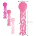 thumbnail image 2 of Set of 6 Hanging Jellyfish Paper Lanterns Blue Jellyfish Decor for The Sea Ocean Party, Mermaid Birthday Decoration, Baby Shower, Nautical Events (Pink), 2 of 14