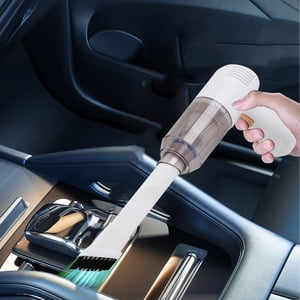 Nettoyeur d'aspiration de voiture portatif, 120W Puissante aspiration petit aspirateur de voiture, Mini Poussières avec USB Nettoyant à vide portable