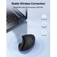thumbnail image 4 of Ratón TECKNET Ergonómico Recargable Vertical Inalámbrico, 4 of 8