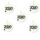 thumbnail image 2 of Xihbxyly Adornos Navideños para Árbol de Navidad, Colgante de Anciano Sin Rostro, Decoración Personalizada para El Hogar, Recuerdo de La Cuarentena de 2020, Idea de Regalo Festivo, Decoración Navideñ, 2 of 5