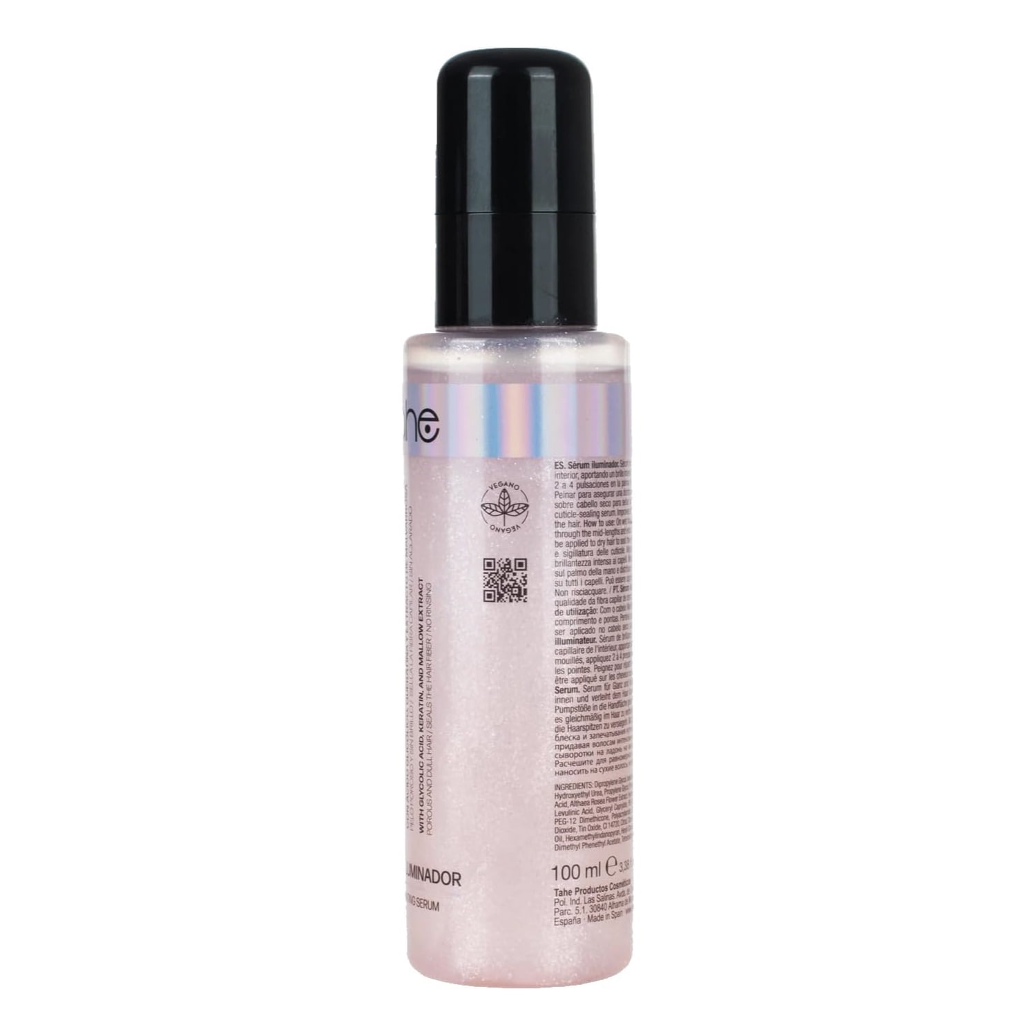 Tahe K-Glicolic Illuminating Split End Repair Serum with Glycolic Acid, Keratin, and Mallow Extract, 100 ml