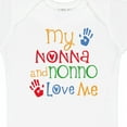 thumbnail image 4 of Inktastic My Nonna and Nonno Love Me Grandchild Boys or Girls Baby Bodysuit, 4 of 5