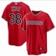 thumbnail image 1 of Camiseta clásica de béisbol roja número 2 de Steven Kwanwan, Cleveland Cavs, con bordado de estrella.-L, 1 of 2