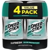 Speed Stick Deodorant, Regular, 3.25 oz, (Pack of 6)