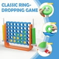 thumbnail image 4 of Nyeekoy Jumbo 4-to-Score Game Set Tailgate for Kids and Adults, Orange + Blue, 4 of 7