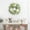 Green, variant on Mbvtdt Vintage Easter Wreaths,Spring Easter Decorative Flocked Ring Wreath Base,Artificial Wreath For DIY Door Wall Holiday Decorations