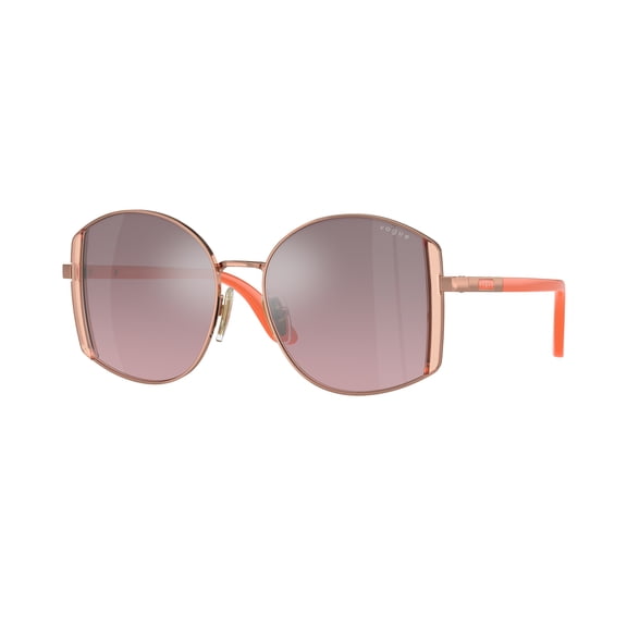 Sunglasses Vogue VO 4267 S 51527A Rose Gold Violet Mirror Silver