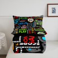 thumbnail image 5 of Erosebridal Modern Gaming Bedding Sets Twin with Comforter, Gamepad Duvet Insert, Video Game Decor, Reversible 2 Pieces, 5 of 8