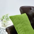 thumbnail image 2 of Home Soft Things Ribbed Flannel Throw Pillow Cover 4pcs - green eyes - 14" x 26", 2 of 4