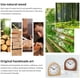 thumbnail image 5 of Despertador Funciona con pilas Función de repetición Despertador de viaje Madera Luminoso Despertador analógico Silencioso Sin tictac Reloj de aguja Alarma de sonido ascendente - Madera clara JFHHH pequeña, 5 of 5