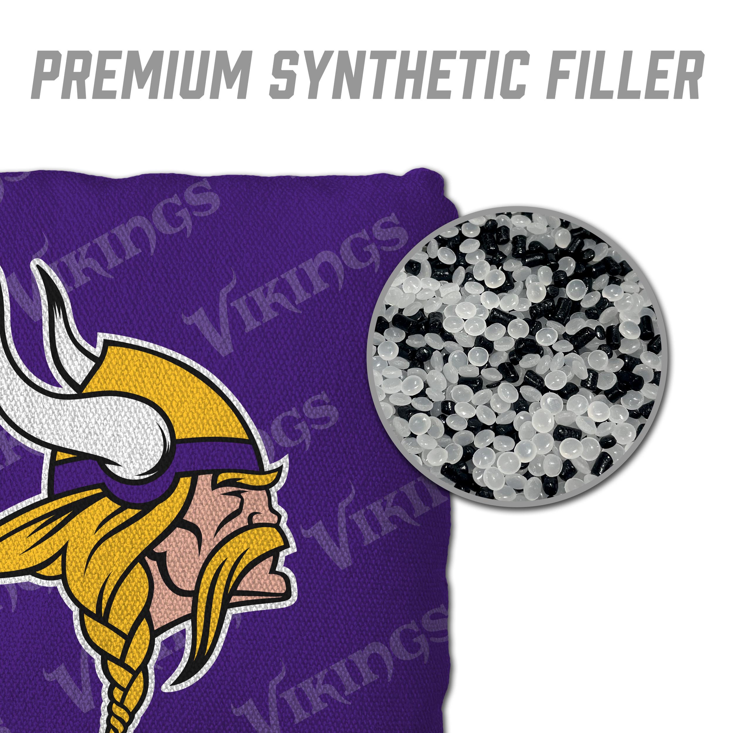 NFL Minnesota Vikings Cornhole Bags - 4PK - Purple
