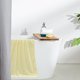 thumbnail image 5 of Fiudx Toalla de Baño de Terciopelo, Suave y Absorbente, de Secado Rápido, Esencial para El Hogar, con Baja Pérdida de Pelusa, Ideal para El Baño, Ideal para Spa, Unisex, Disponible En Varios Colores., 5 of 6
