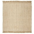 thumbnail image 4 of SAFAVIEH Natural Fiber Johanna Geometric Jute Area Rug, Natural/Ivory, 8' x 10', 4 of 8