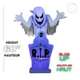 thumbnail image 2 of Halloween Inflatable Ghost and Tombstone with Flickering Black Lights, 2 of 3