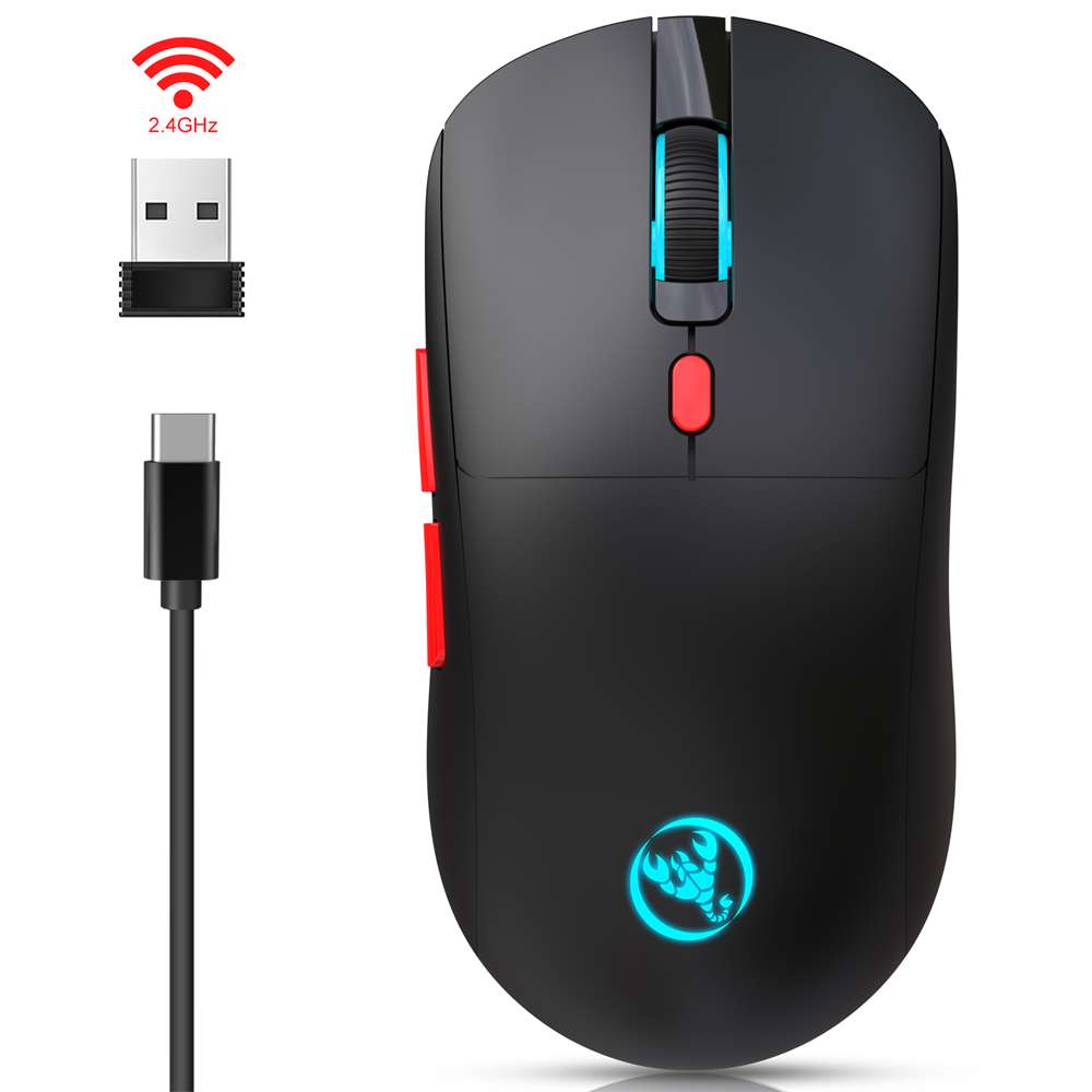 Hexamurby Rechargeable Wireless Gaming Mouse photo 8