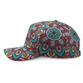 thumbnail image 3 of Mystic Ethnic Mandala Adjustable Snapback Hat Boho Chic Streetwear Cap, 3 of 5