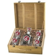 Washington State Cougars Capitol Decanter Box Set by Heritage Metalworks