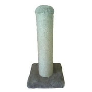 Condos & Trees 486209 12 x 12 x 24 in. Rope Post on Base Play & Scratch