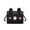 Black, variant on Fashionable and Cute Solid Shoulder Messenger Bag Simple Cartoon Crossbody Bag Brown One Size
