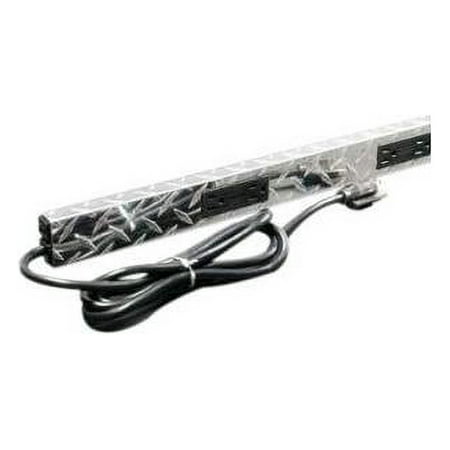 UPC: 0086698000331 | Strp Out Pwr 125V 15A 10Out Wiremold Company Surge Protectors PM48TC Metallic