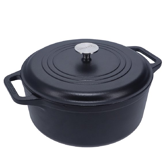 Olla de 6.6 litros Duch Oven /Tapa esmaltado Victoria 29cm /redondo/con tapa de hierro